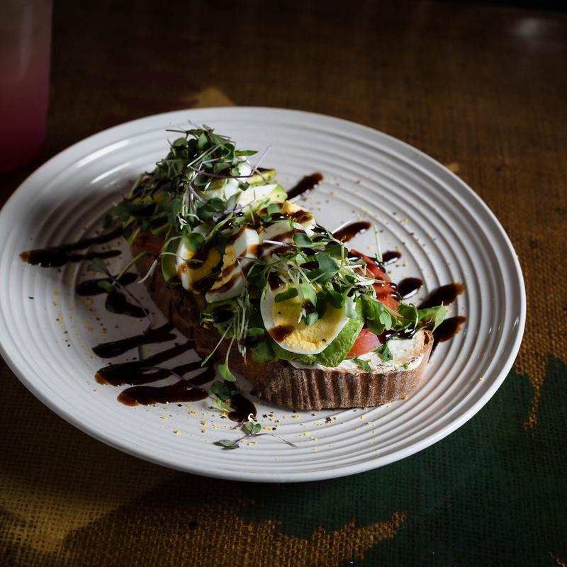 Avocado toast served at Coffee Republic in Folsom